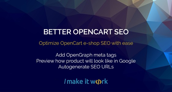 Better OpenCart SEO