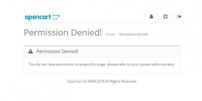 OpenCart Permission Denied error – how to easily fix it